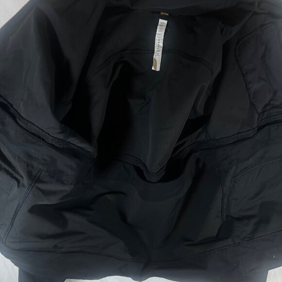 Lululemon Women’s Jacket Glyde 2 in 1 Adaptable Convertible Black SZ Small Crop - Picture 16 of 16